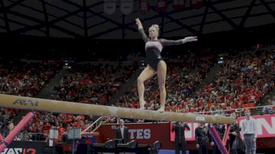 Brittany Rogers 9.90 Beam at Utah 2016