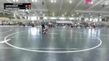 50 lbs Quarterfinal - Carter Earhart, Vikings Wrestling Club vs McKenzie Maielua, Wildcats Wrestling