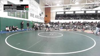 285 lbs Cons. Round 1 - Nathaniel Kroll, Millikan vs Cortez Calentino, San Clemente