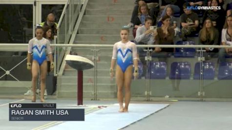 Ragan Smith USA - Vault, Senior - 2018 City of Jesolo Trophy