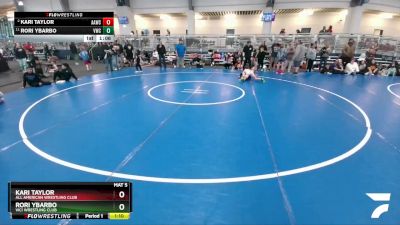 65 lbs Semifinal - Rori Ybarbo, Vici Wrestling Club vs Kari Taylor, All American Wrestling Club