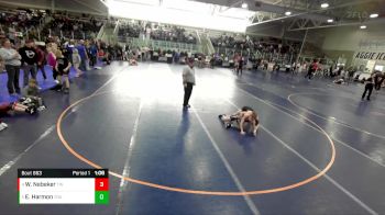 107 lbs Quarterfinal - Easton Harmon, Top Of Utah vs Weston Nebeker, TW Wrestling