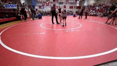 61-64 lbs Rr Rnd 3 - Achilles Cawyer, Jay Wrestling Club vs Gauge Huffman, Vinita Kids Wrestling