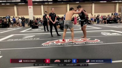 Naikoa Simao vs Zane Mangan 2025 ADCC Dallas Open