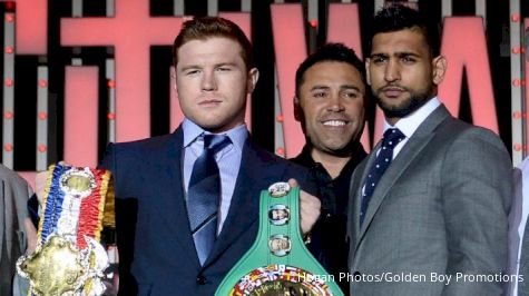 Canelo, Khan Use International Press Tour To Hype Fight