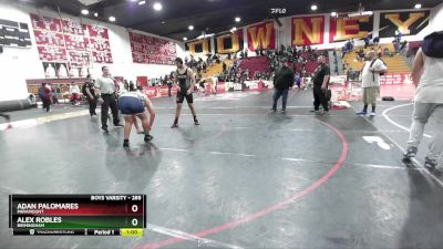 285 lbs Cons. Round 2 - Alex Robles, Birmingham vs Adan Palomares, Paramount