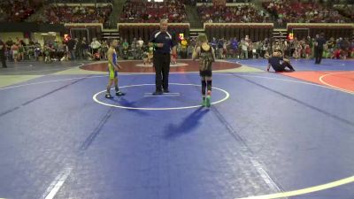 61 lbs Quarterfinal - Craig Berens, Shepherd Wrestling Club vs Dracen Pollock, Eastside United