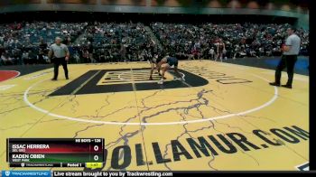 126 lbs Semifinal - Kaden Obien, West Park vs Issac Herrera, Del Oro