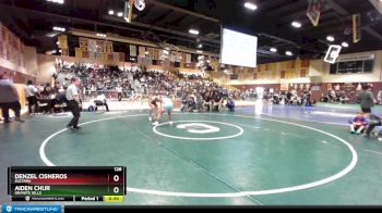 126 lbs Cons. Round 3 - Aiden Chur, Granite Hills vs Denzel Cisneros, Sultana