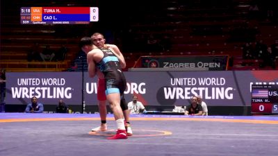 60 kg Qualif - Hayden Tuma, USA vs Liguo Cao, CHN