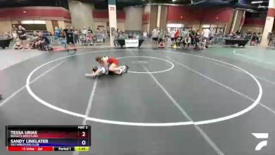 110 lbs Semifinal - Tessa Urias, ReZults Wrestling vs Sandy Linklater, Vici Wrestling Club