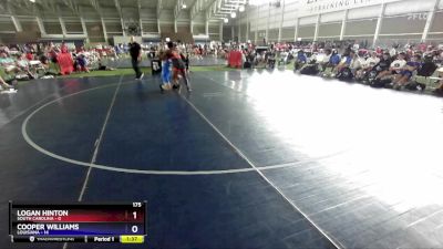 175 lbs Semis & 1st Wrestleback (8 Team) - Logan Hinton, South Carolina vs Cooper Williams, Louisiana