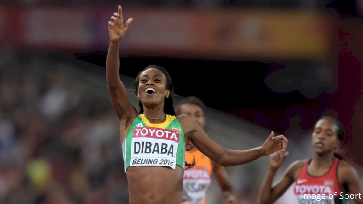 World Championships 3k: Dibaba Madness In The USA, Log Jam In Men's Race
