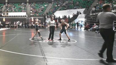 1-5A 107 Quarterfinal - Jurnei Briscoe, Hayden vs Madison Pena, New Hope HS