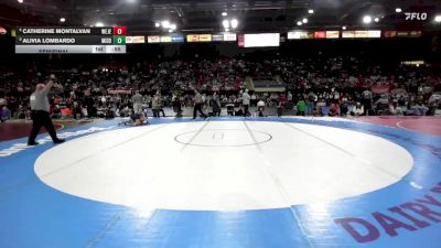 105 lbs Semifinal - Alivia Lombardo, Middleton vs Catherine Montalvan, West Jefferson