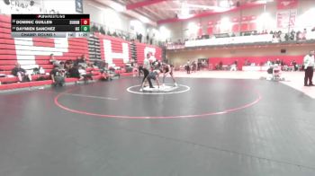 132 lbs Champ. Round 1 - Daymien Sanchez, Eisenhower High School vs Dominic Guillen, Sunnyside