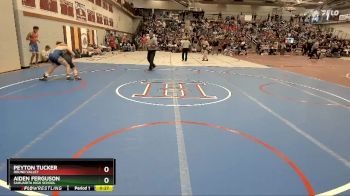 120 lbs Cons. Round 2 - Peyton Tucker, Round Valley vs Aiden Ferguson, Sahuarita High School