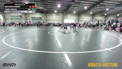 83 lbs Consi Of 16 #2 - Matthew Fleming, Young Guns vs Cobey Stulce, Southern Illinois Bulldogs Wrestling Club