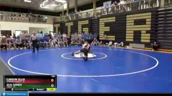145 lbs Quarterfinals (8 Team) - Carson Ellis, Screven County vs Gus Hames, Trion