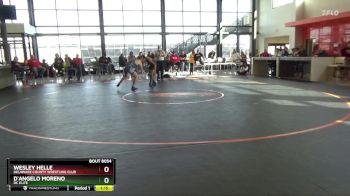 145 lbs Round 4 - Wesley Helle, Delaware County Wrestling Club vs D`Angelo Moreno, DC Elite