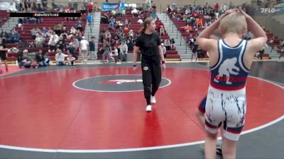 77 lbs Cons. Round 1 - Noah DeLeon, Fighting Squirrels Wrestling Club vs Asher Anderson, Pocatello Grapplers Wrestling Club