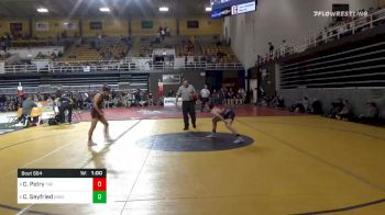 106 lbs Consolation - Christian Petry, The Phillips Exeter Academy vs Caleb Seyfried, Greens Farms Academy