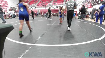 130 lbs Rr Rnd 4 - Lora Martin, ARDMORE TAKEDOWN CLUB vs Giselle Bailey, Midwest City Bombers Youth Wrestling Club