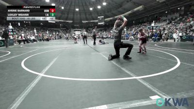 40 lbs Consi Of 8 #1 - Averie Barnard, ARDMORE TAKEDOWN CLUB vs Loxley Weaver, Elgin Wrestling