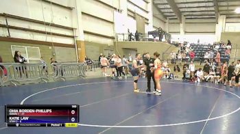 165 lbs Round 3 (3 Team) - Ohia Borden-Phillips, Hawaii 1 vs Katie Law, Utah 2
