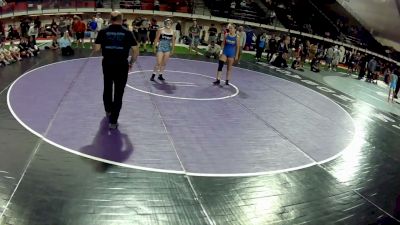 155 lbs Champ. Round 3 - Brooke Werth, Montana vs Abby Henderson, Idaho