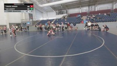 62 lbs Semis - Travis Jensen, Aviator Wrestling Academy vs Kai Leavitt, Champions Wrestling Club
