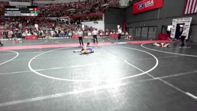 72 lbs Champ. Round 1 - Jarek Johnson, BGC vs Jep Kirchner, Milton Monsters Wrestling Club