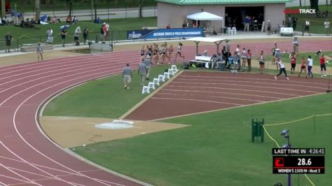 Women's 1500m, Heat 3
