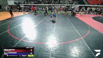 105 lbs Quarterfinal - Malia Riojas, Washington vs Ella Kavanagh, Nevada