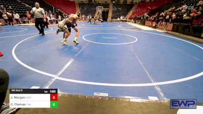 110-118 lbs Rr Rnd 2 - Jaxon Morgan, North Desoto Wrestling Academy vs Dece Thomas, Terminator Wrestling Academy