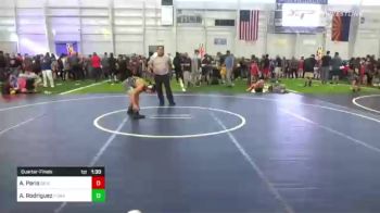 95 lbs Quarterfinal - Austin Paris, Devils vs Armani Rodriguez, Poway Elite