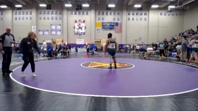 220 lbs Champ. Round 3 - Noah Dixon, Brentwood vs Car`Lando Barton, Friendship Christian