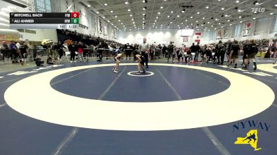 93 lbs Champ. Round 2 - Ali Ahmed, HF-L Youth Wrestling vs Mitchell Bach, Falconer Youth Wrestling