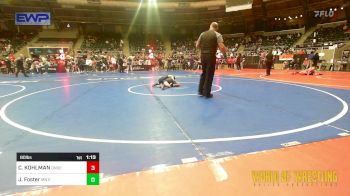 80 lbs Quarterfinal - CLINT KOHLMAN, Dundee vs Jett Foster, MN Elite