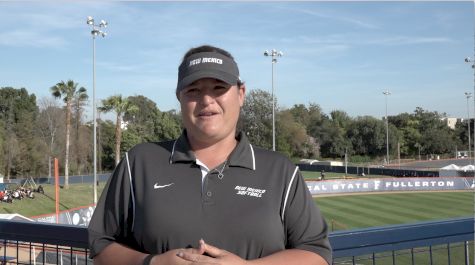 Coach Erica Beach At Easton Tournament