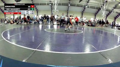 149 A Cons. Round 3 - Adrian Pigg, Ohio Northern Univerity vs Trey Daugherty, John Carroll