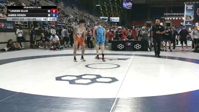 150 lbs Champ. Rd Of 128 - Legend Ellis, Oklahoma vs James Kosza, Michigan