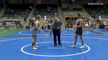 135 lbs Rr Rnd 1 - Elizabeth Mannon, Broken Arrow Wrestling Club vs Addison Pryor, Pryor Tigers