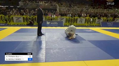 MARGOT CICCARELLI vs ALEXA NICOLE YANES 2023 Pan Jiu Jitsu IBJJF Championship