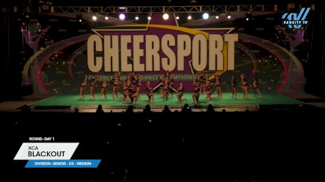 XCA - Blackout [2024 L4.2 Senior - D2 - Medium Day 1] 2024 CHEERSPORT National All Star Cheerleading Championship