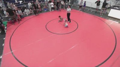 45 lbs Quarterfinal - Ezra De La Cruz, Rough House Wrestling Club vs Rocco Camarena, SoCal Hammers