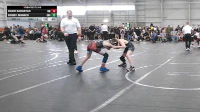 90 lbs Round 4 (6 Team) - David Sargsyan, Mitten Mayhem vs Bobby Minnick, Donahue WA