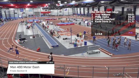 Men's 400m, Finals 9