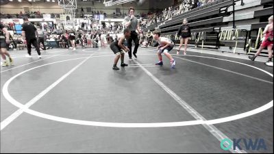 90-105 lbs Rr Rnd 1 - Wesley McCracken, Lions Wrestling Academy vs Rayden Lane, Midwest City Bombers Youth Wrestling Club