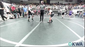 110 lbs Quarterfinal - Colton Reid, Team Nomad vs Breckin Garrett, Shelton Wrestling Academy